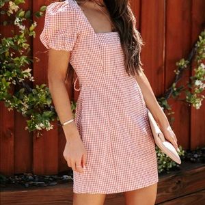 NWT Vici Dolls puff-sleeve mini dress
